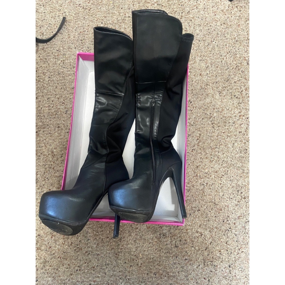Speed limit 98 thigh-high boots